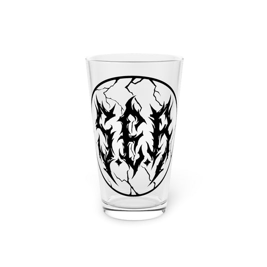 Shattered Earth Drinking glass