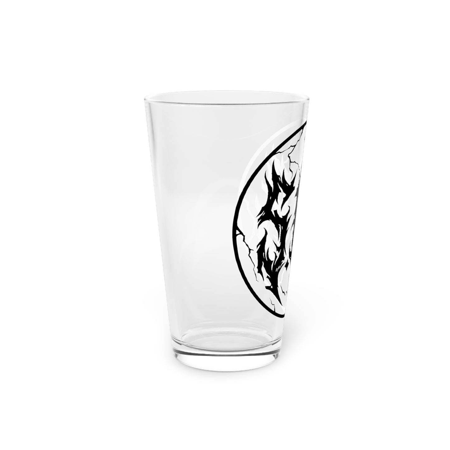 Shattered Earth Drinking glass