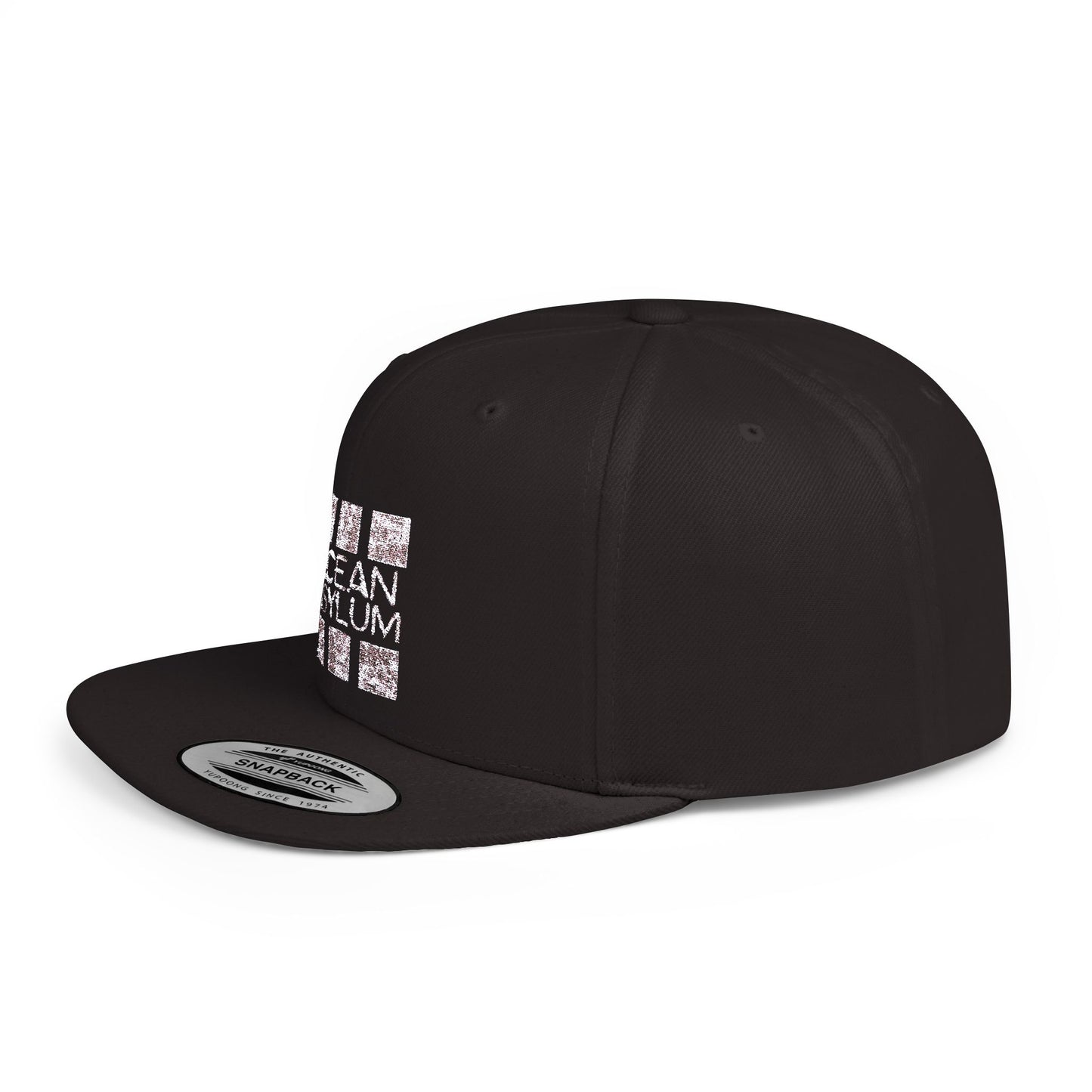 Ocean Asylum Flat Bill Snapback Hat